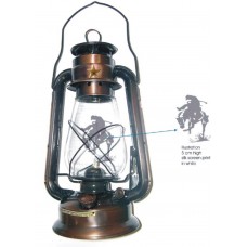 LeighCountry Bronze Rustic Lone Star Lantern UTG1180